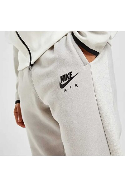 Nike Sportswear Air Erkek Pamuklu Gri Eşofman Altı