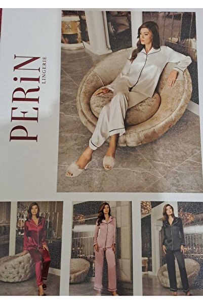 PERİN Double Piping Nightgown