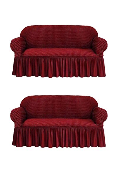 BASHTUGH TİCARET Husă pentru scaun de calitate pentru 3 persoane Husă pentru scaun pentru 3 persoane 2 buc.