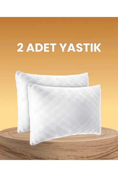 AYHOME Handy 2-Piece Roll Pack 50x70 cm - Daily Comfortable White Pillow Set
