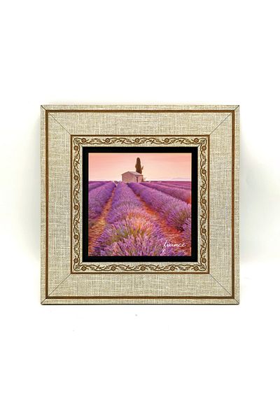 BAKSEPETE Franța Imagine Imprimată MDF Cadru Pictură 20cmx20 Cm Krt-010