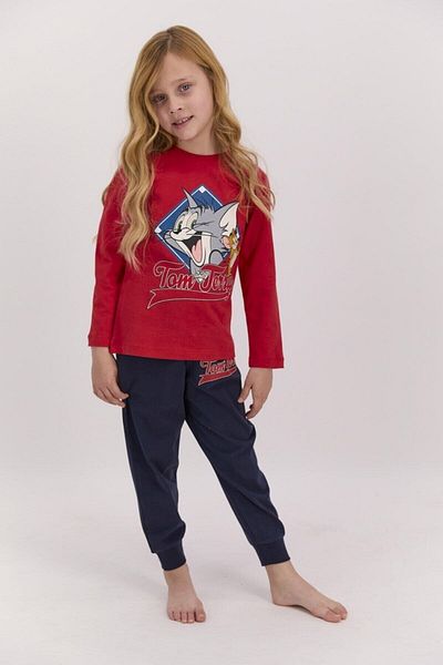 ROLY POLY Tom Red Girl's Seasonal Pajamas Set L1409-c