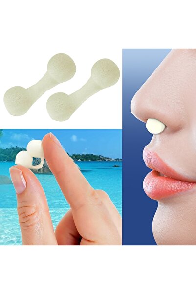 Market66 1 Çift Burun Içi Sünger Filtre Saklama Kabı Ambalajında Toz Maskesi ...