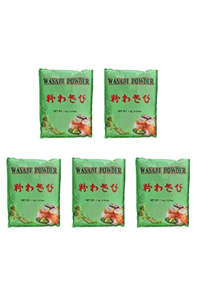 suzuka Wasabi Tozu Wasabi Powder 1 Kg 5 Adet