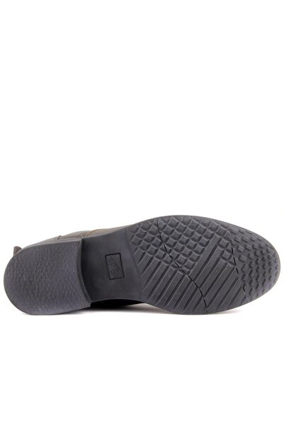 SailLakers - Haki Deri Erkek Bot 102-6014-GOL