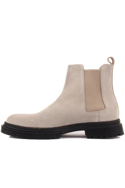 SailLakers Beige Suede Men's Chelsea Boots 102-057-10201