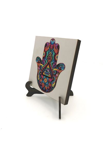 Sadrazam Fatima's Hand Printed MDF Desktop