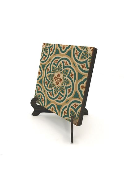 Sadrazam Byzantine Pattern Printed MDF Desktop