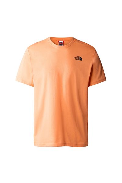 THE NORTH FACE M S/s Redbox Tee - Eu Men's Orange Tshirt Nf0a2tx2n6m1