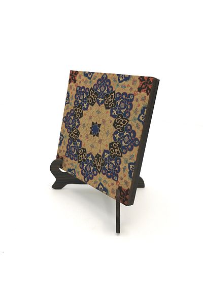 Sadrazam Iran 11th century Quran Illuminated Printed MDF Desktop