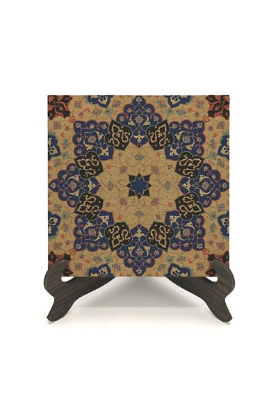 Sadrazam Iran 11th century Quran Illuminated Printed MDF Desktop