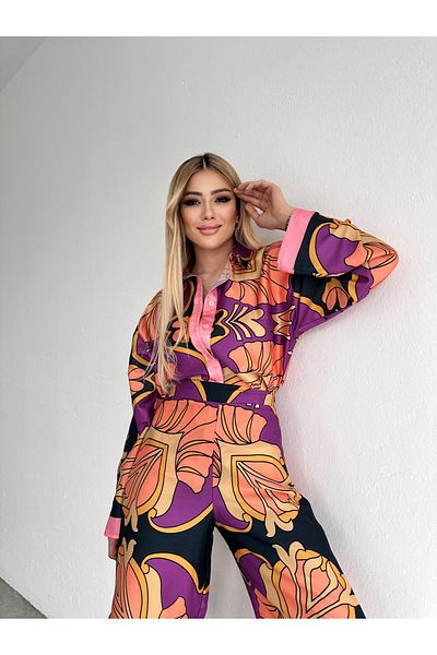 MOCCHI Lower Top Shirt Set Printed Print