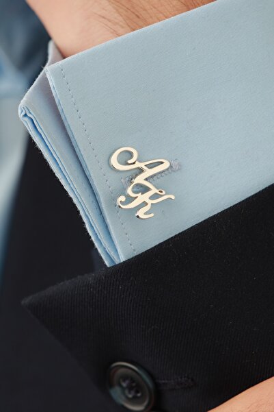 eddiajewellery Kişiye Özel Baş Harfli 14 Ayar Beyaz Kaplama 925 Ayar Gümüş Ko...