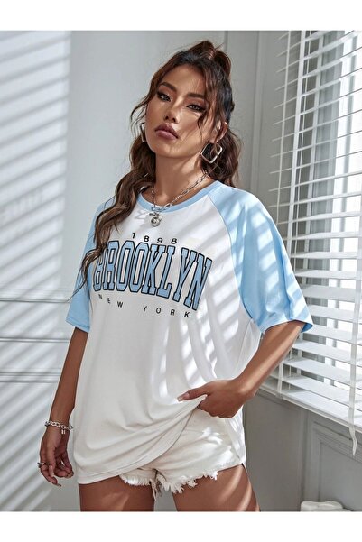 Machetta Μπλουζάκι Unisex με στάμπα Brooklyn σε λευκό χρώμα