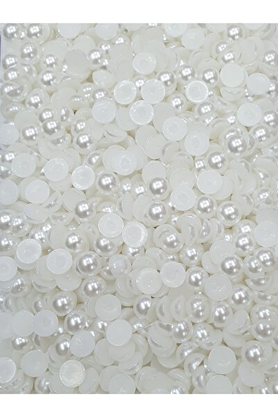 CRYSTALSHOP Yarım Inci - 8 Mm Kırık Beyaz (100 GR - 700 AD)