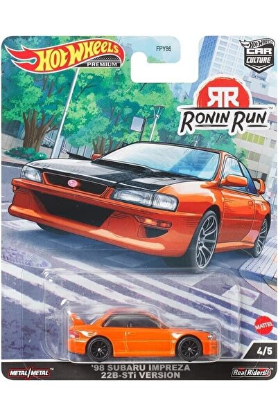 HOT WHEELS ))) Yeni - New 2023 ((( ' 98 Subaru Impreza 22b-sti Version Ronın ...