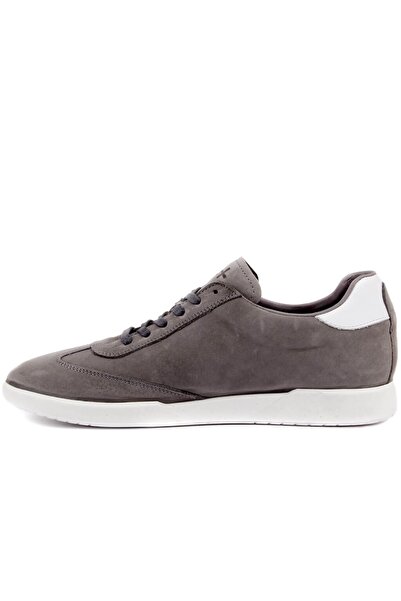 SailLakers - Gray Leather Men's Casual Shoes 101-3823-10097