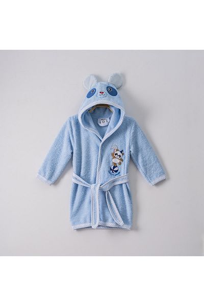 instababyrooms Panda Baby Bathrobe Children's Bathrobe Set Model 453
