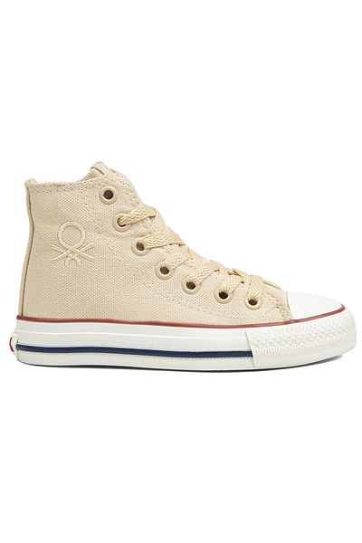 Benetton ® |   Bn-90686-3409 Μπεζ - Παιδικά Αθλητικά Παπούτσια