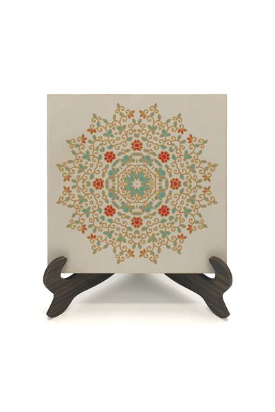 Sadrazam Rumi Pattern Printed MDF Desktop