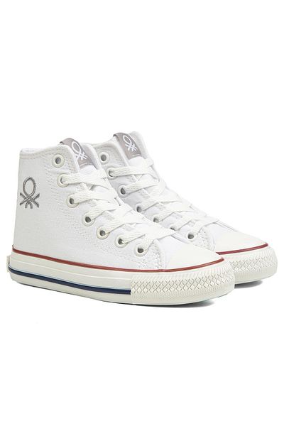 Benetton ® |   Bn-90686-3409 Alb - Pantofi sport pentru copii