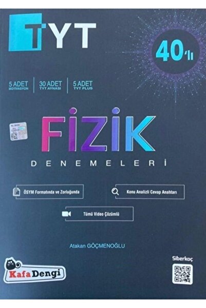 Kafa Dengi Yayınları Kafadengi Tyt Fizik Branş Deneme 2023