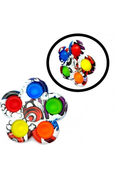 ÖFA TOYS Colorful Sensory Fidget Toy - Stress Wheel, Anxiety Grow up