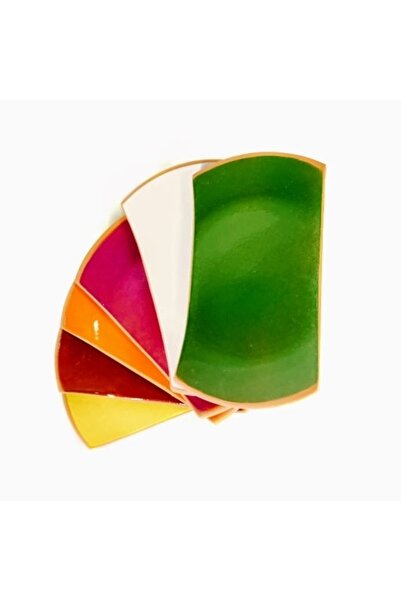 çömlek diyarı Cut-Out Presentation Plate Set of 6