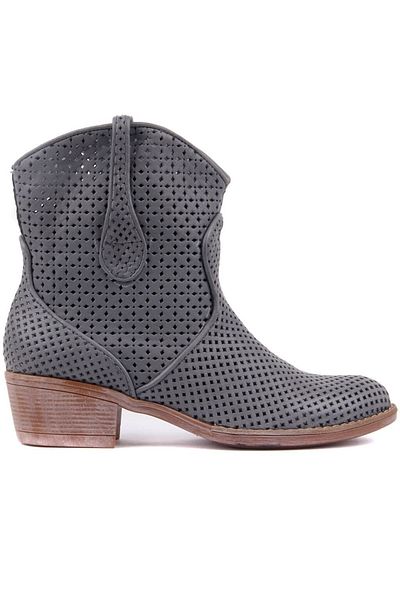 SailLakers - Gray Women's Summer Boots Without Zipper