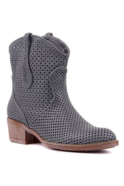 SailLakers - Gray Women's Summer Boots Without Zipper