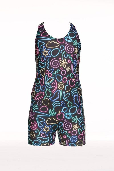 Emayo Children's Swimsuit with Straps and Tights