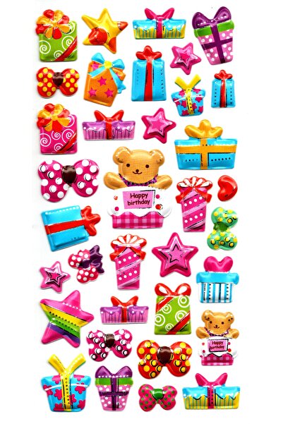 Limmy ملصق دفتر ملاحظات منقوش، ملصق مخطط (limlra-014) - 17x9 سم - هدية