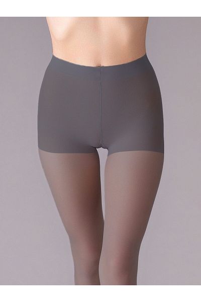 MİSTİRİK Sorano Model Firming Thin Stockings Pantyhose Gray Color