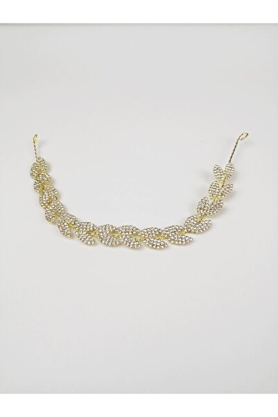 GELD Γυναικείο αξεσουάρ μαλλιών σε χρυσό χρώμα – Κορώνα
