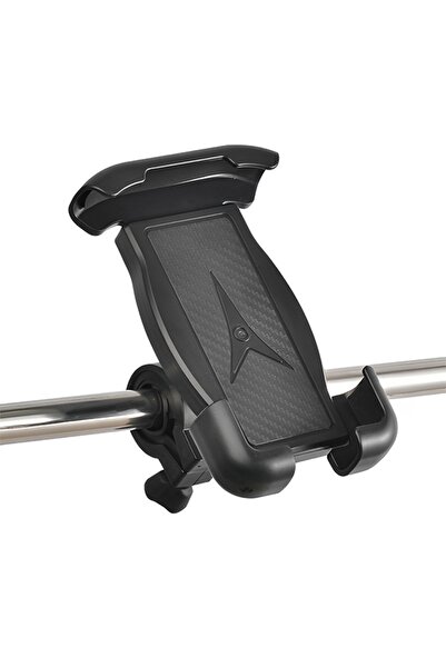 Ally Tt-t45 Motor Ve Bisiklet Gidonu Için 360 Dönebilen Telefon Tutucu-siyah