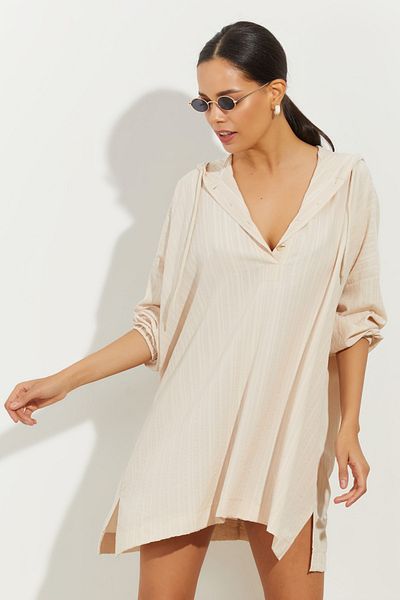 Cool & Sexy Tunika - Beige - Regular Fit
