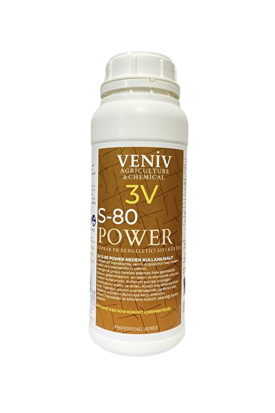 VENİV AGRİCULTURE 3v S-80 Power 1l-kükürt Içerikli Sıvı Toprak Ph Dengeleyici