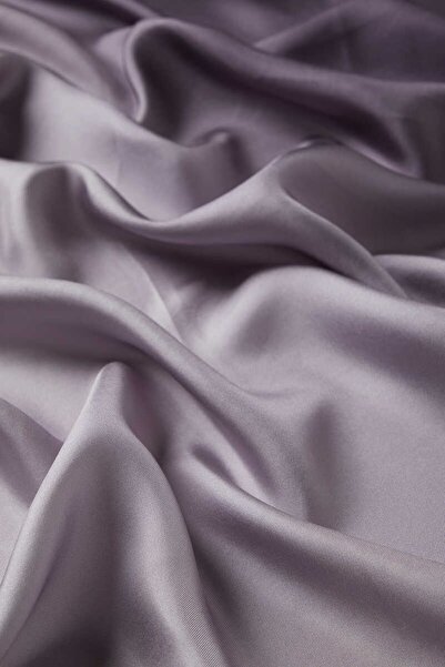 Bursa İpek Amethyst Lilac Gradient Twill Silk Scarf