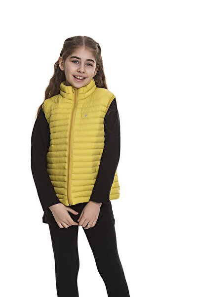 PIQUE Kız Ç.yelek Kolu Lastikli Elyaf Dolgulu Kız Çocuk Yelek
