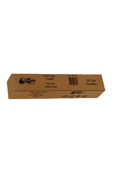 Panda 25 Sheets Flipchart Flip Card Paper in Post Tube 64x90cm