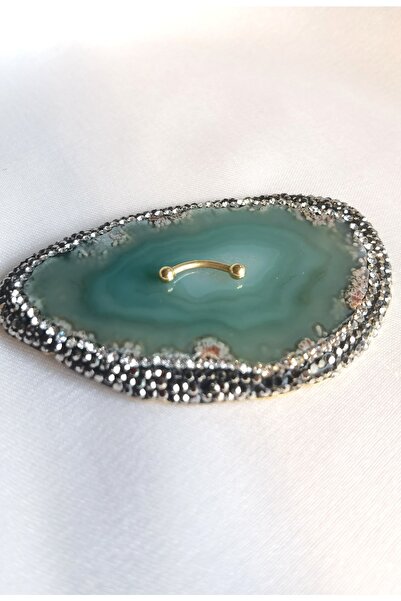 Bylin %100 Cerrahi Çelik Rook, Snog, Dil, Kaş Muz/banana Piercing - Bar 8mm-t...