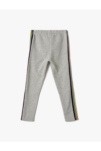Koton Striped Leggings Cotton with Elastic Waist