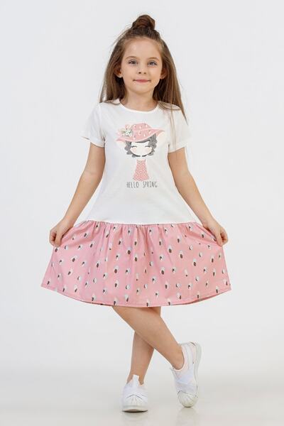 DMB BOYS & GIRLS Rochie Printesa Fata Vara 3-8 Ani