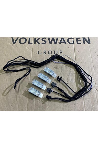 Genel Markalar Passat B7 Vıı Torpido Altı Ayak Aydınlatması Lambası Işığı Takım