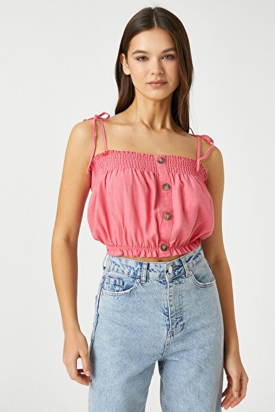 Koton Női rózsaszín felső 1YAL38036GW