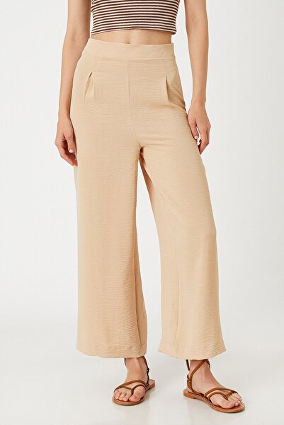 Koton Kalhoty Culotte Vysoký pas