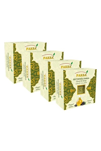 paksa صابون زيت الزيتون (4 قطع)
