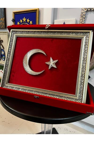 DEN Sanat Atölyesi Plaket Bayrak Filografi Tablo