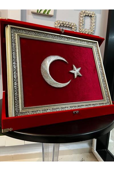 DEN Sanat Atölyesi Plaket Bayrak Filografi Tablo