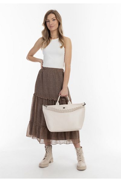 Dreimaster Vintage Leder Shopper